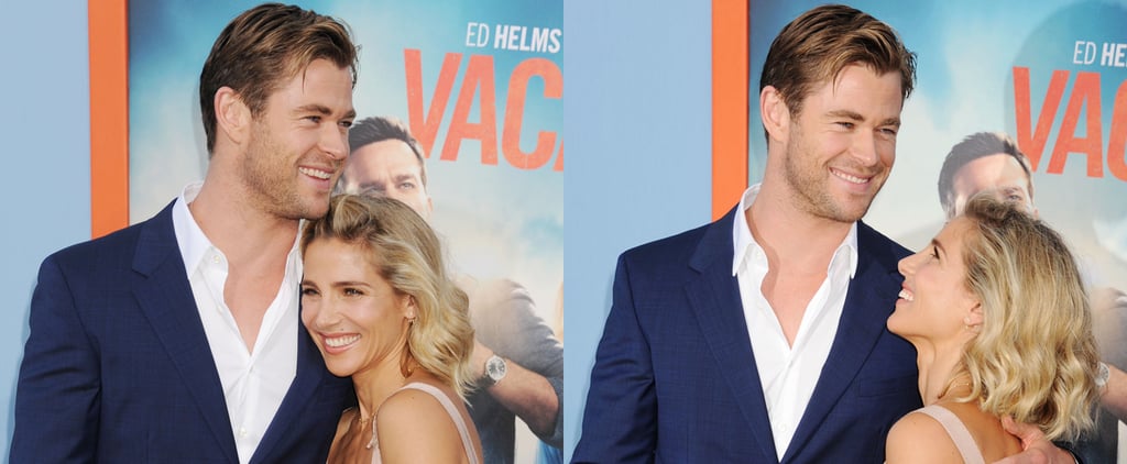 Chris Hemsworth and Elsa Pataky at Vacation Premiere Photos