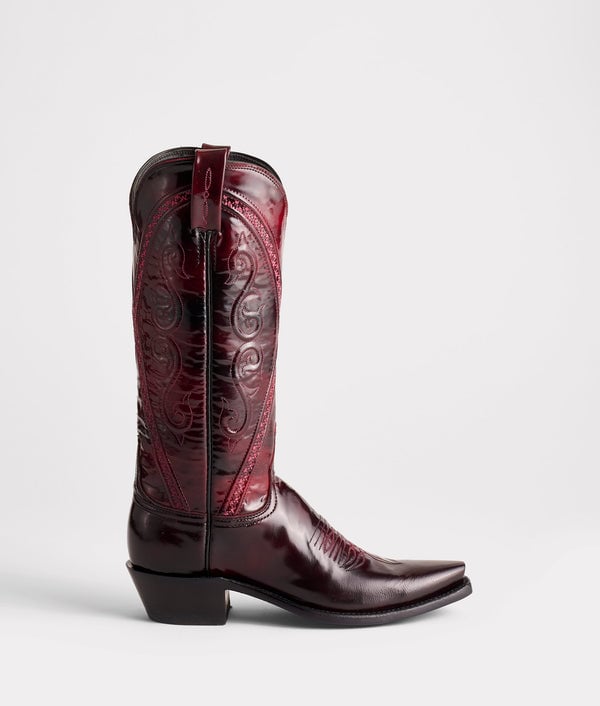Luchesse's Cherry Red Darlene Boots