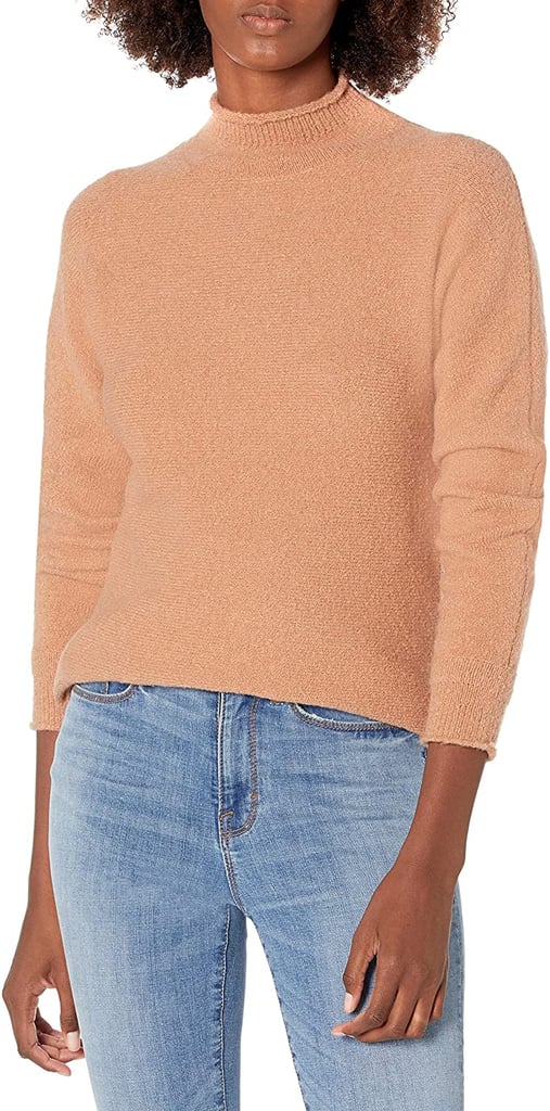 A Cold-Weather Must: Lark & Ro Boucle Dolman Sweater