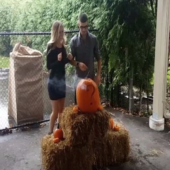 Fall Pumpkin Gender Reveal