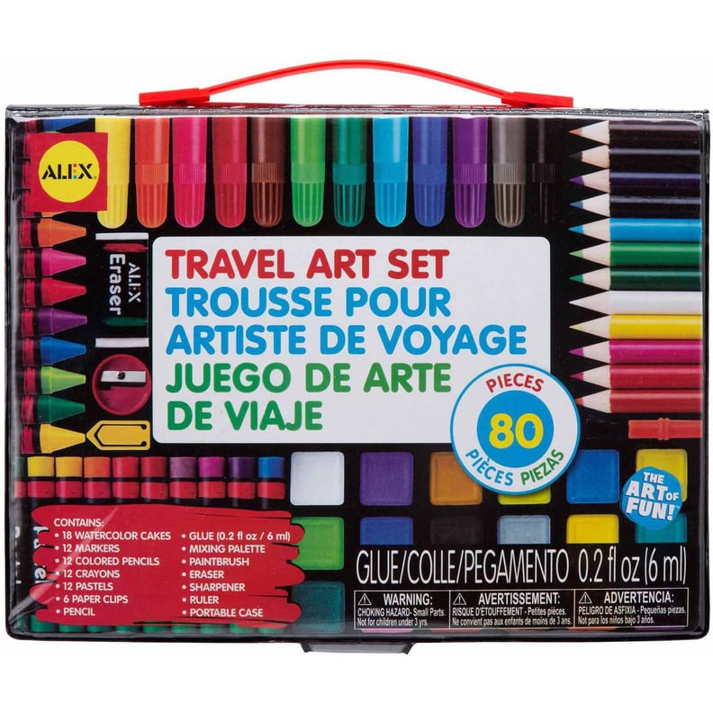 Alex Travel Art 80-Piece Set