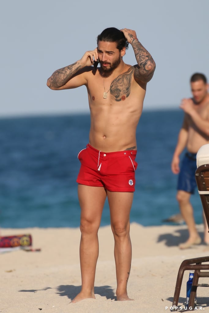 Sexy Maluma Shirtless Pictures