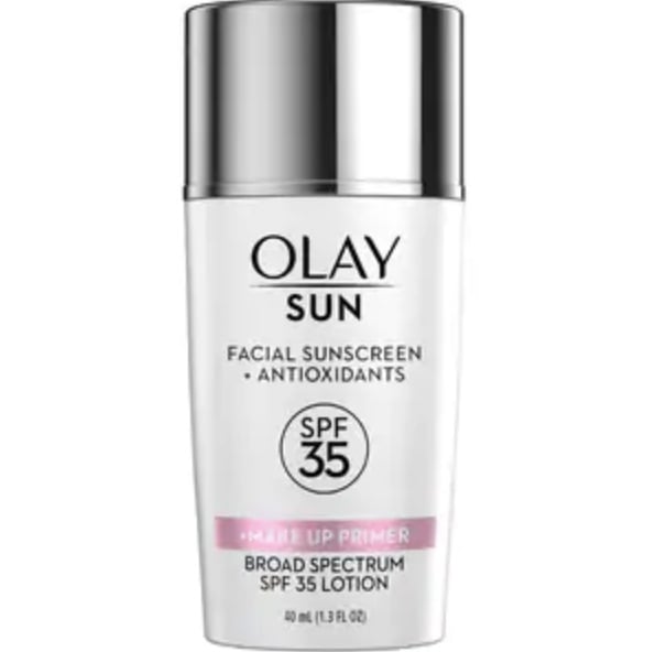 Olay Sun Face Sunscreen Serum and Makeup Primer CVS Beauty Products