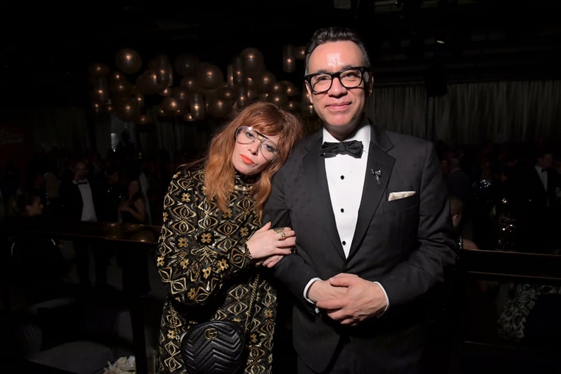 Natasha Lyonne and Fred Armisen at Netflix's Emmys Afterparty