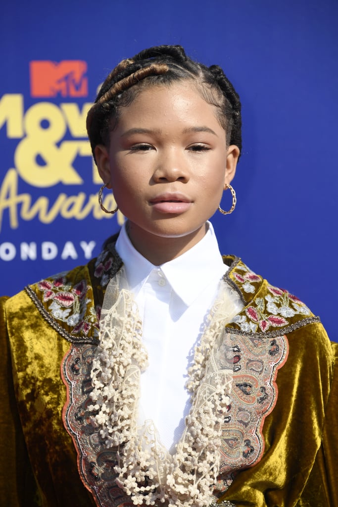 Storm Reid's Subtle Makeup at the MTV Movie & TV Awards