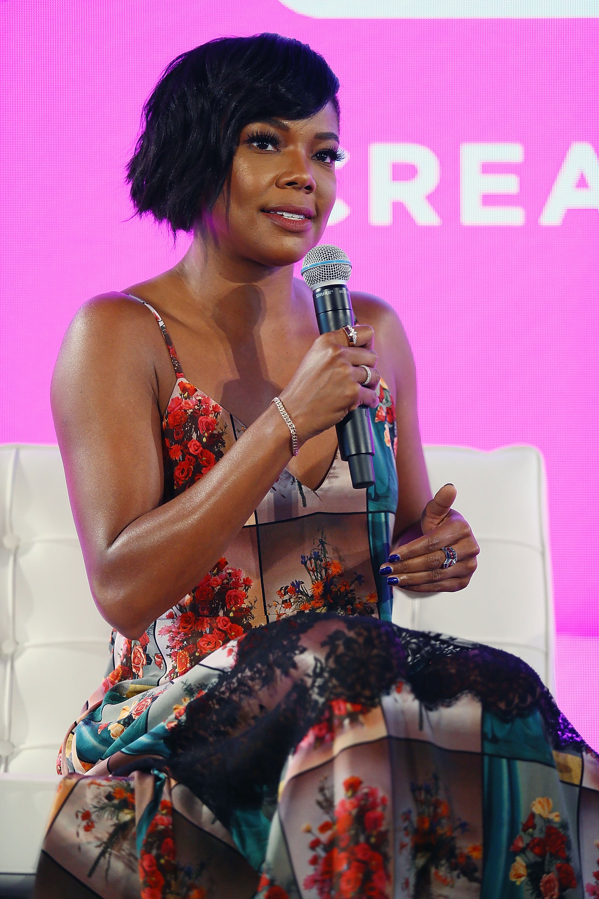 NEW YORK, NY - AUGUST 08:  Gabrielle Union attends #BlogHer18 Creators Summit at Pier 17 on August 8, 2018 in New York City.  (Photo by Astrid Stawiarz/Getty Images)