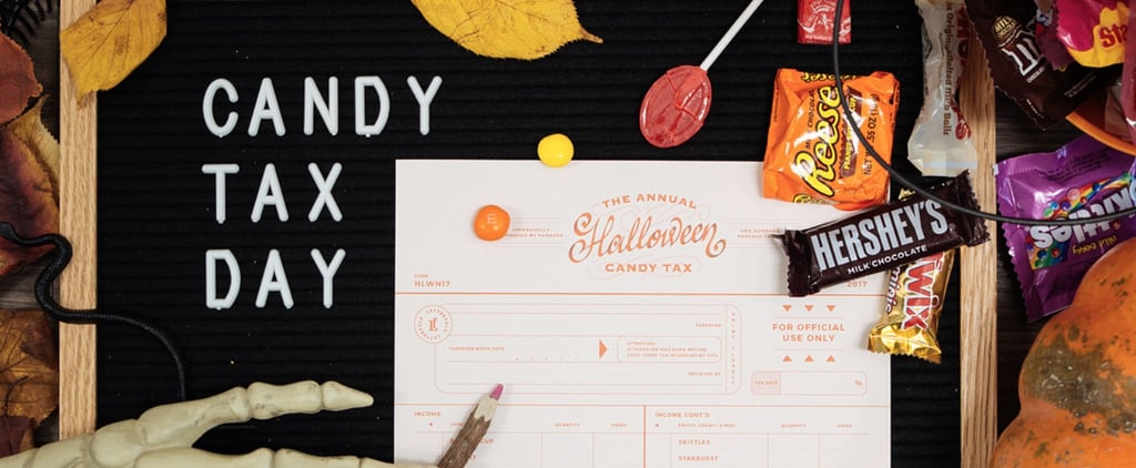 Letterfolk Halloween Parent Candy Tax Form