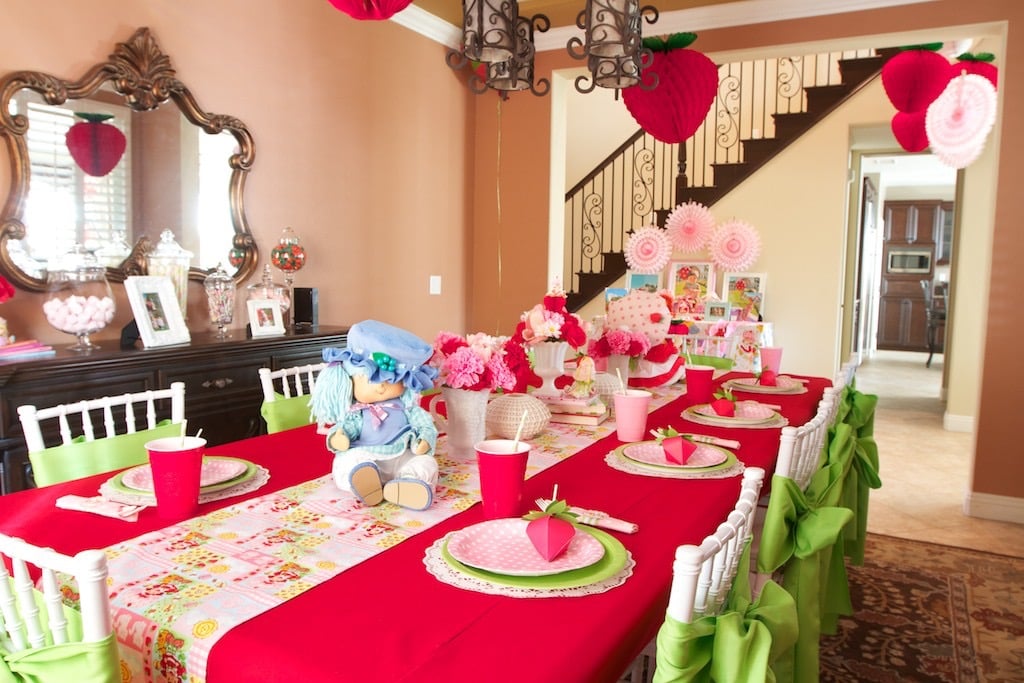 Vintage Strawberry Shortcake Birthday Party