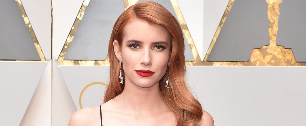 Emma Roberts Hair and Makeup at the 2017 Oscars