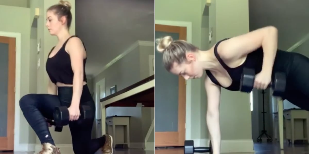 Figure Skater Gracie Gold Shares Home Workout on Instagram | POPSUGAR ...