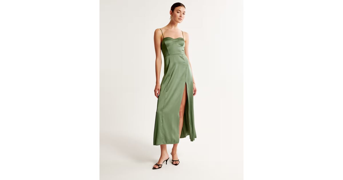 Best Satin Maxi Dress From Abercrombie & Fitch | Best New Abercrombie ...