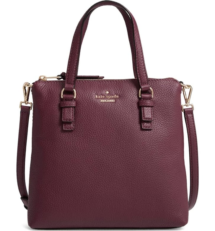 Kate spade jackson sales street hayley leather satchel