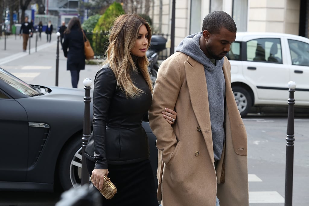 Kim Kardashian and Kanye West in Europe | Pictures