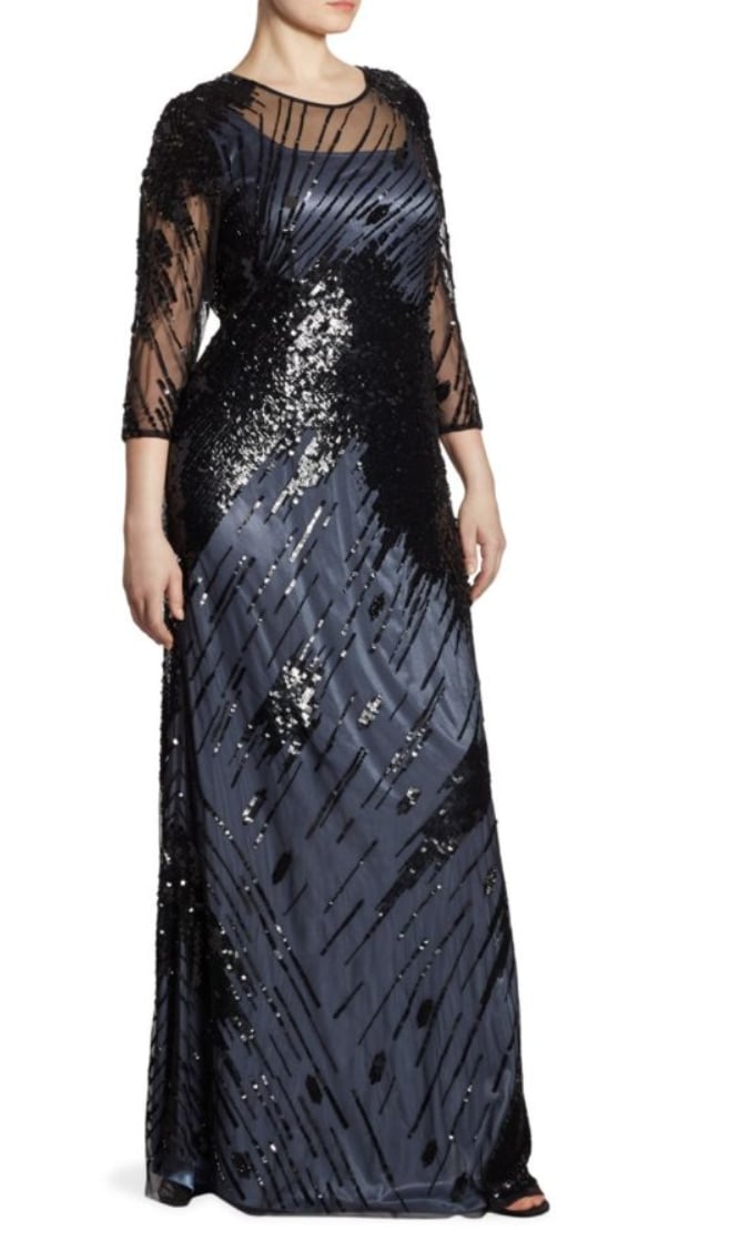 Marina Rinaldi Elegante Diadema Tulle Gown | Plus Size ...