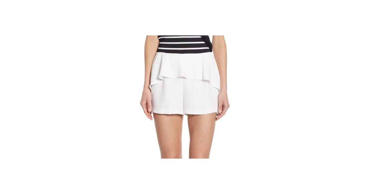 Scripted RuffledFront Shorts Shorts That Look Like Skirts POPSUGAR