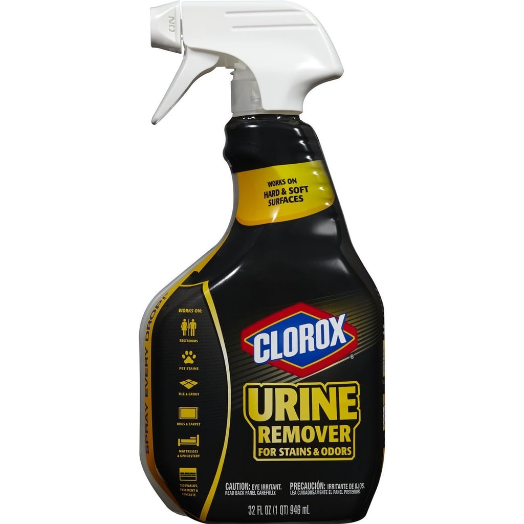 Calling all boy moms! If you're finding random sprays of urine on your bathroom floor, shower curtain, wall — basically everywhere — then Clorox Urine Remover ($5) is the product for you. Reviewers say that the faster you spot the stain, the better it is at getting odors out, but it's effective at removing the stain itself long after the initial accident.