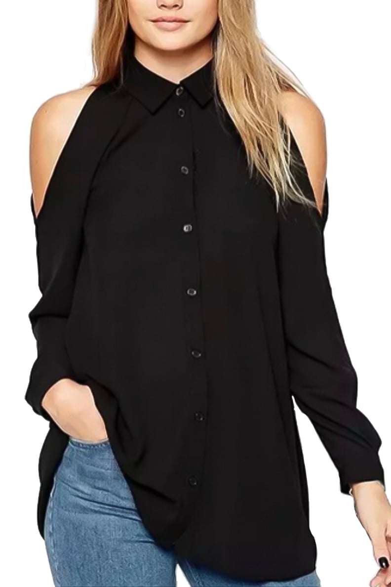 Jade Rich Button Blouse