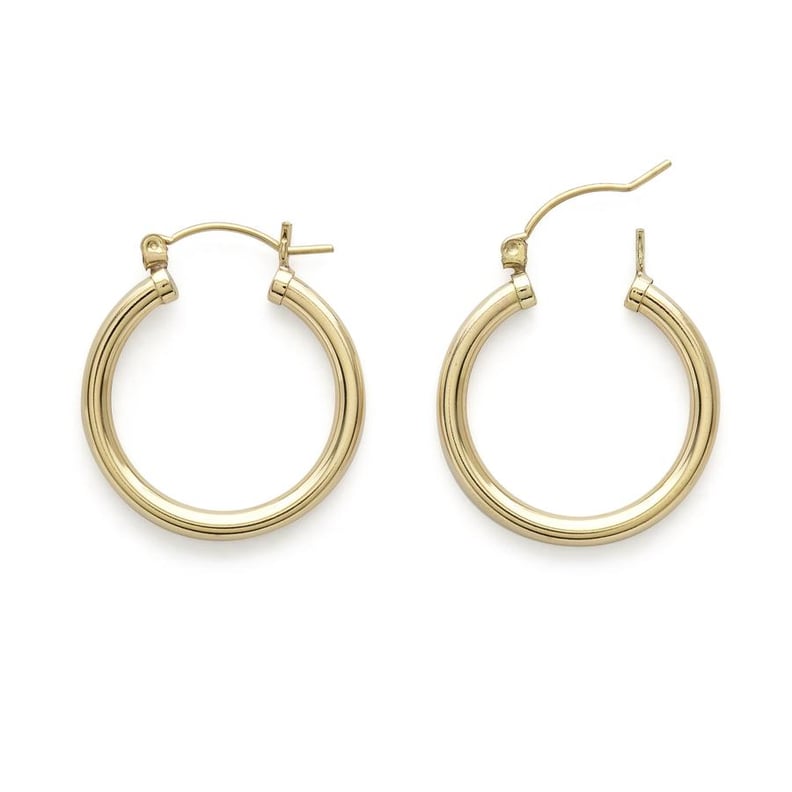 Stella and Bow Jacqueline Hoop Earrings