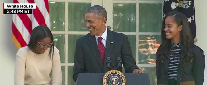 President Obama 2015 Turkey Pardon (Video)