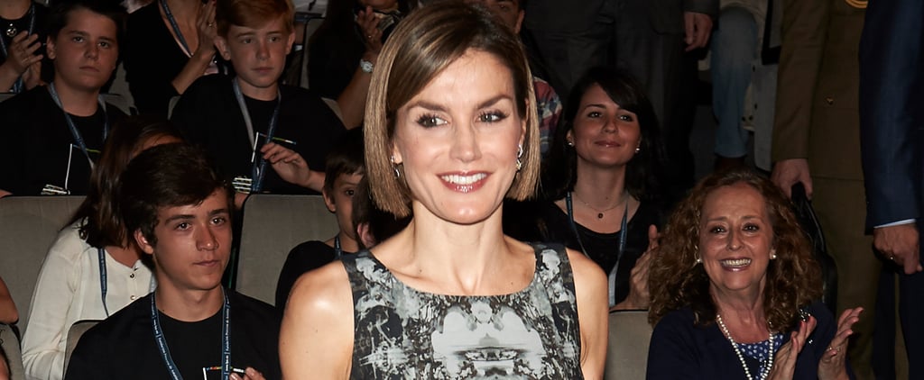 Queen Letizia Takes Photos With Fans