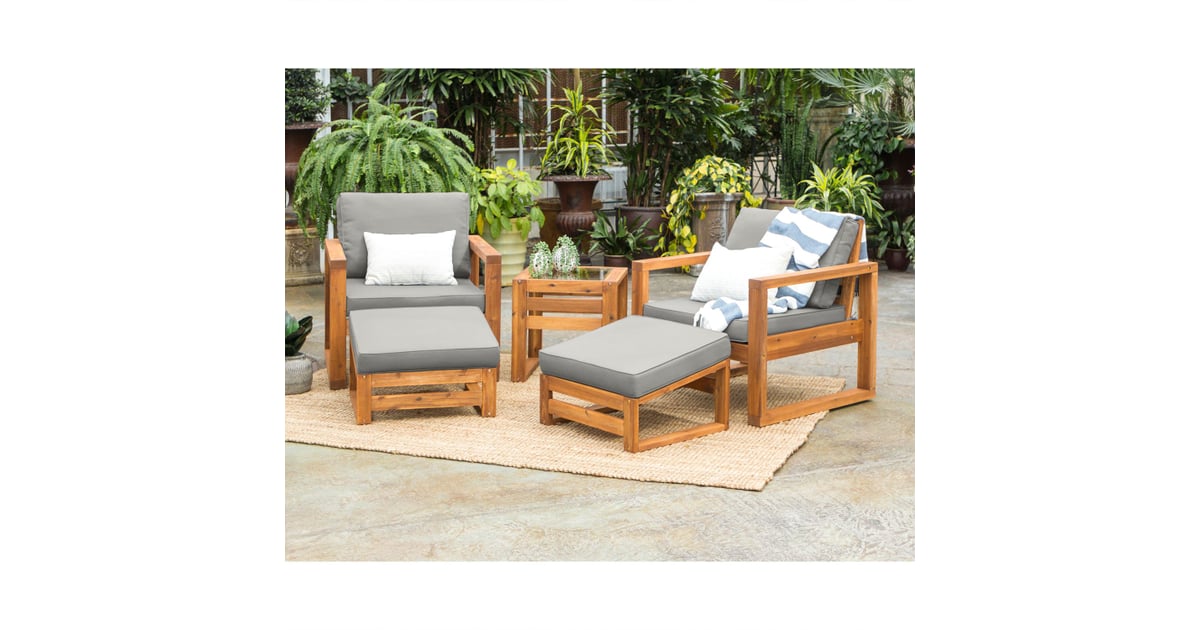 Hudson Acacia Patio Set Of 5 So Long Snowy Days Pier 1 S
