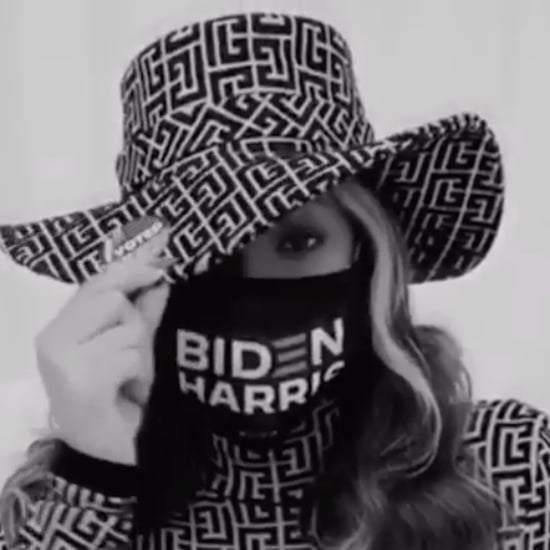 Beyoncé Wore a Balmain Hat and Turtleneck to Vote