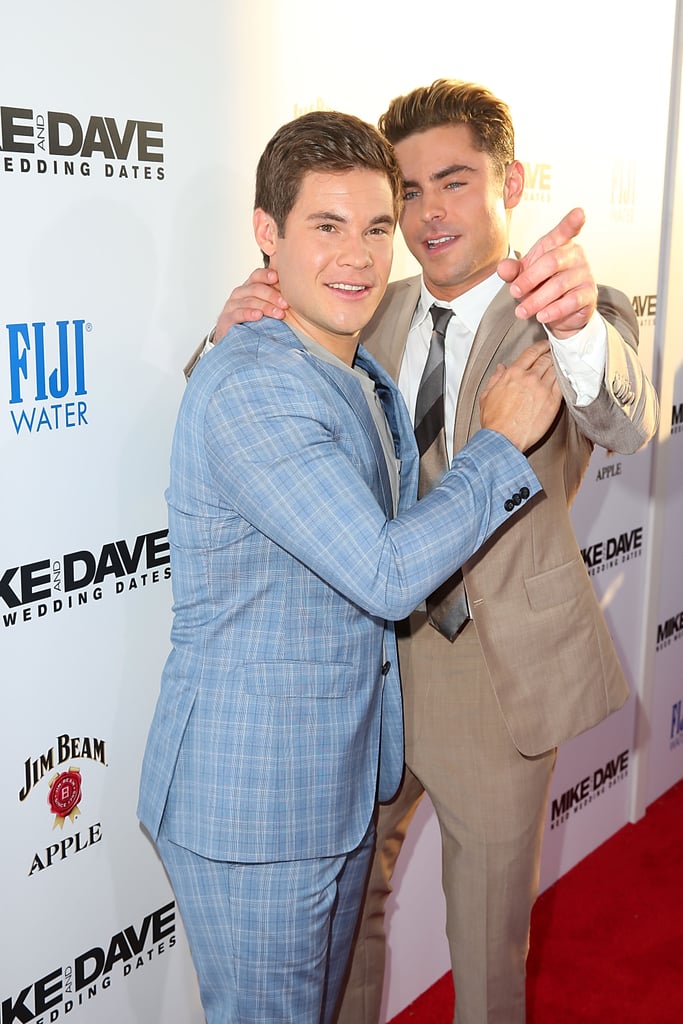 Pictured: Zac Efron and Adam DeVine