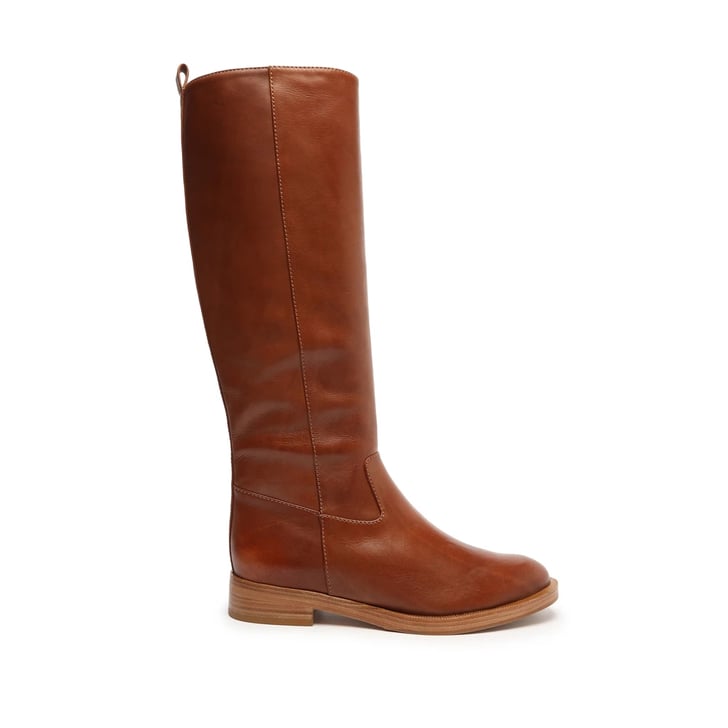 A Brown Riding Boot Schutz Goldie Leather Boot The Best Riding Boots