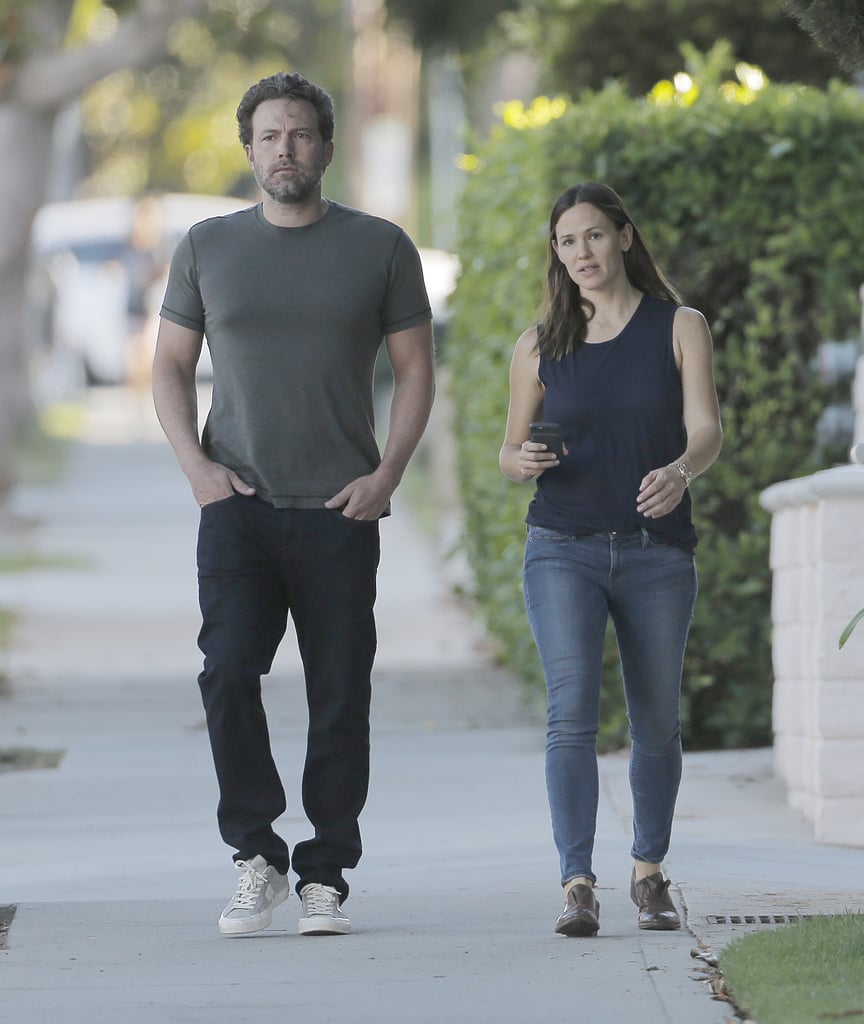 Ben Affleck and Jennifer Garner in Santa Monica Sept. 2016