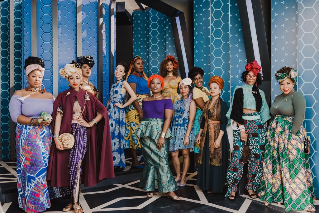Women Dress Up as Disney Princesses in African Prints