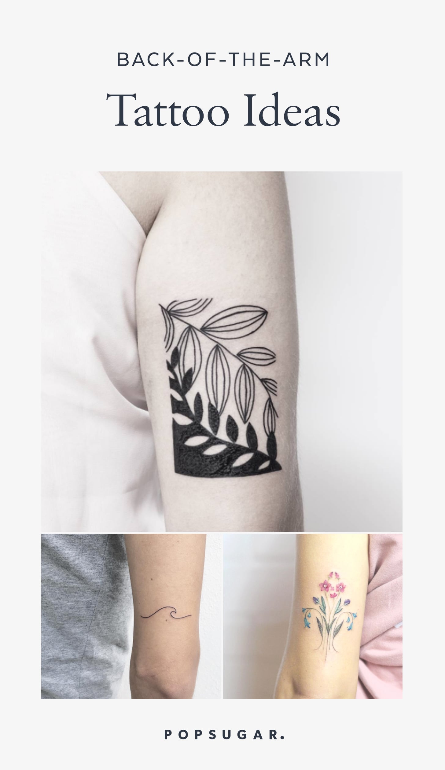 Makeup, Beauty, Hair & Skin | 37 Back-of-the-Arm Tattoos They'll Notice as  You're Walking Away | POPSUGAR Beauty Photo 39