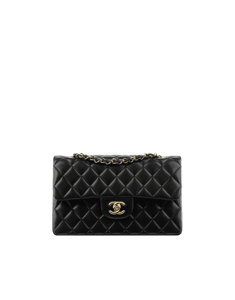 Chanel Small Classic Handbag in Lambskin