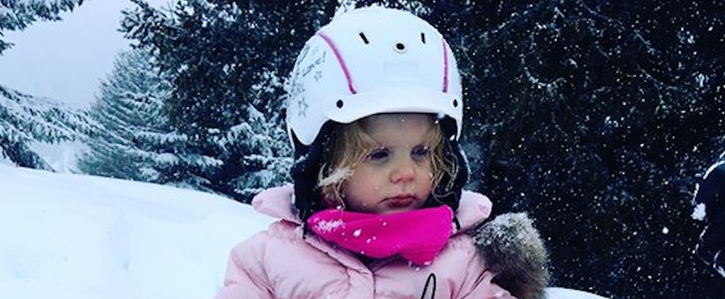 Princess Gabriella Skiing Instagram Photos January 2018