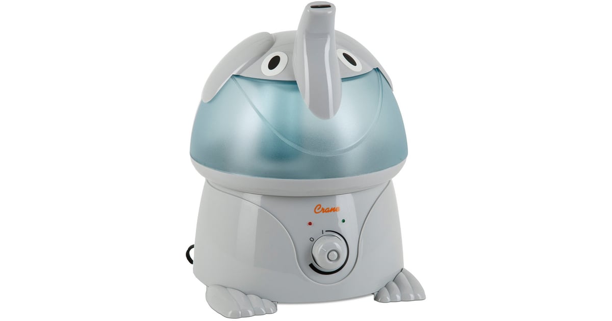 Crane Elephant Cool Mist Humidifier Elephant Nursery Decor POPSUGAR