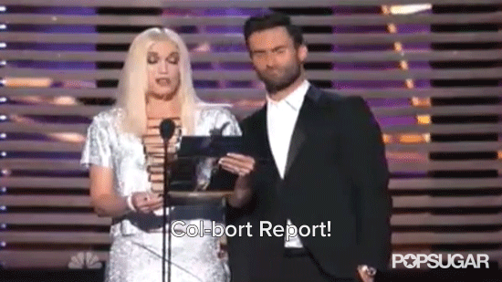 Gwen Stefani Gave Her Best Pronunciation of "Colbert Report"