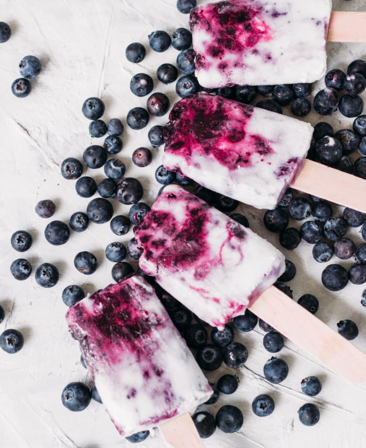 Blueberry Creamsicles