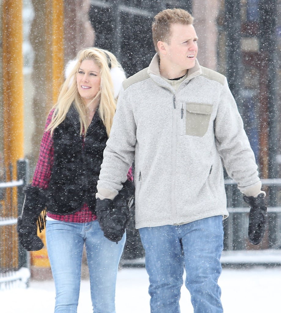 Heidi Montag and Spencer Pratt took a Sunday stroll in Aspen, CO.