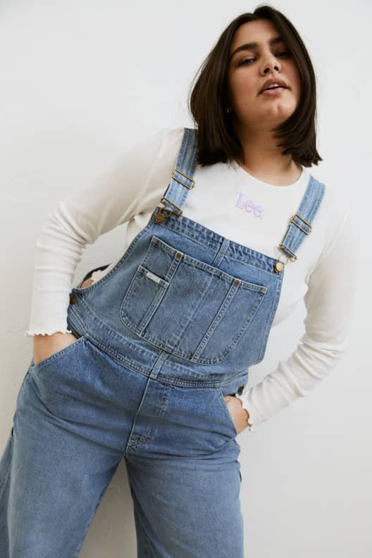 Overall jeans h&m hotsell