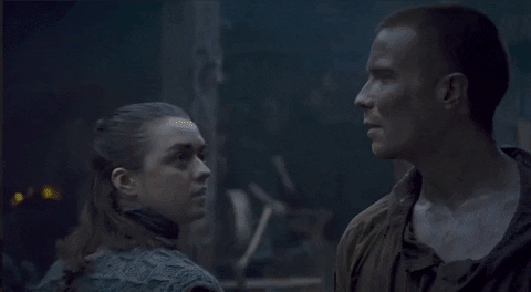 When He Truly Understands the Badass Arya Has Become