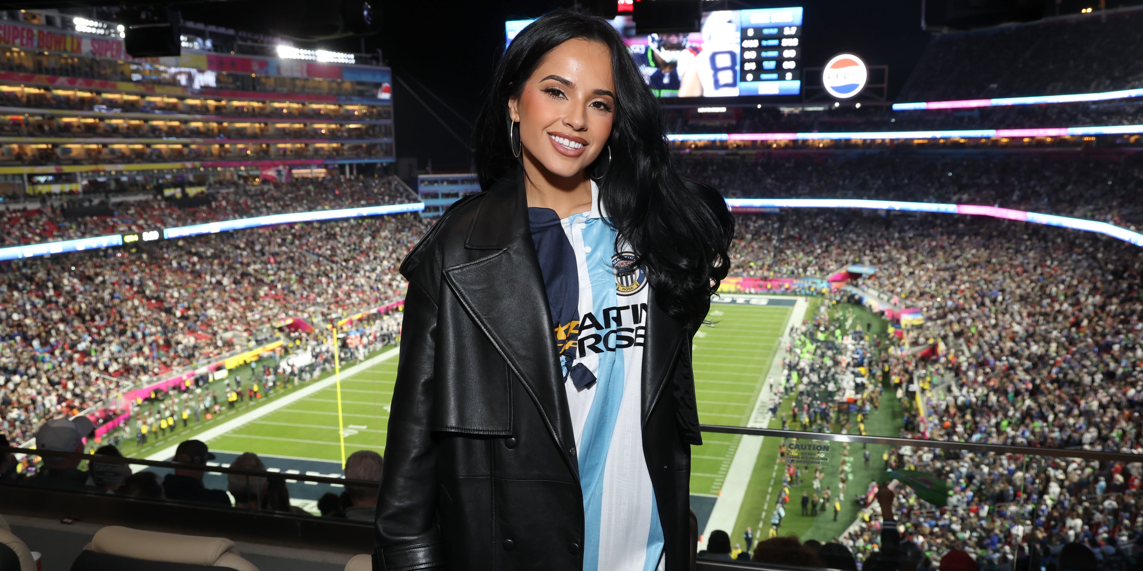 The Best Super Bowl Weekend Celeb Outfits — Including Becky G.'s "Lampshading" Look