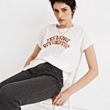 Tangerine Sketch Jacquard Pullover 