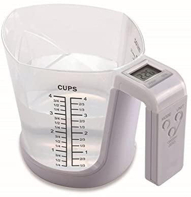 KitchenMetrics Digital Kitchen Scale and Measuring Cup