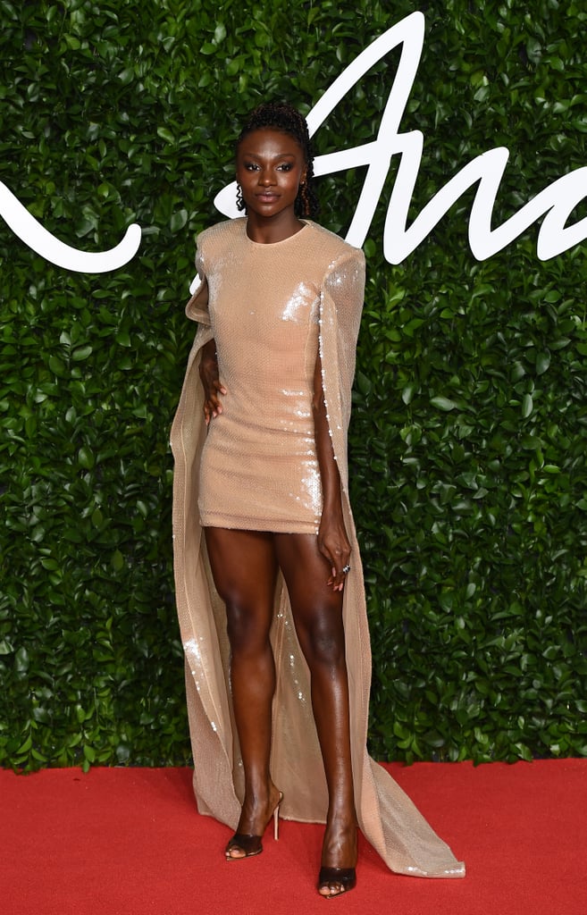 Dina Asher-Smith at the British Fashion Awards 2019 in London