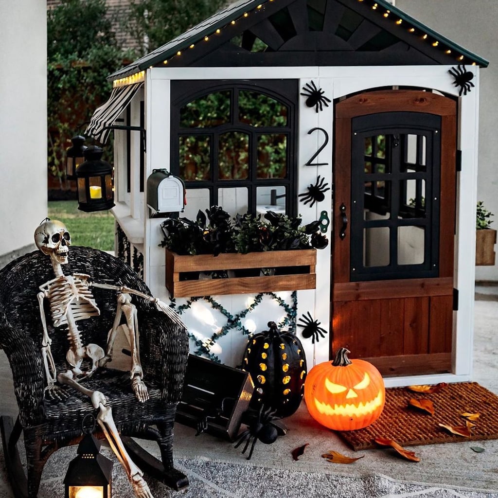 Kids Playhouses Decorated For Halloween Popsugar Family