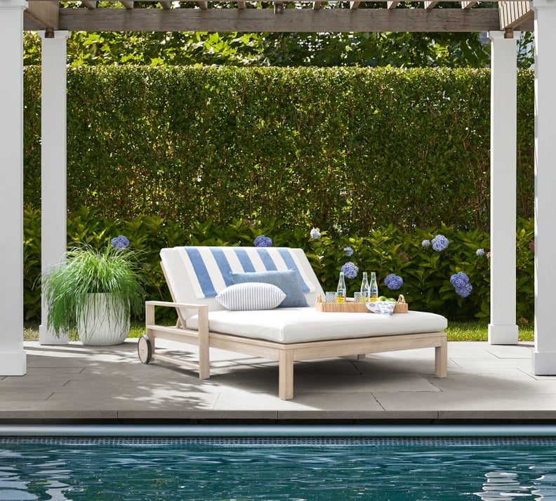 Best Outdoor Chaise Lounger From Pottery Barn