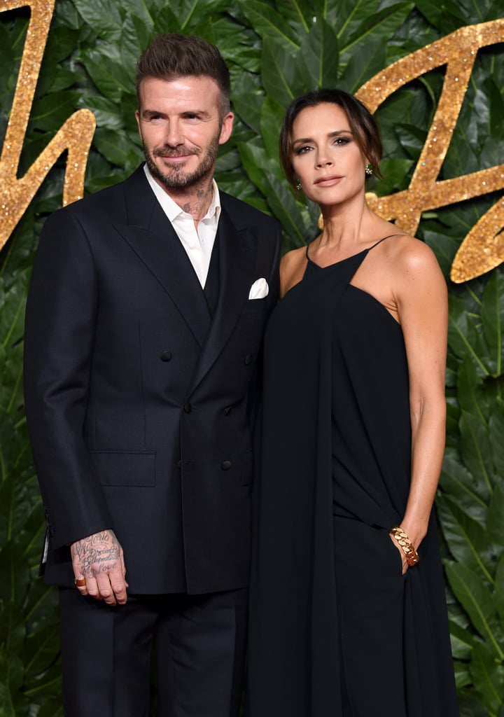 David and Victoria Beckham British Fashion Awards 2018