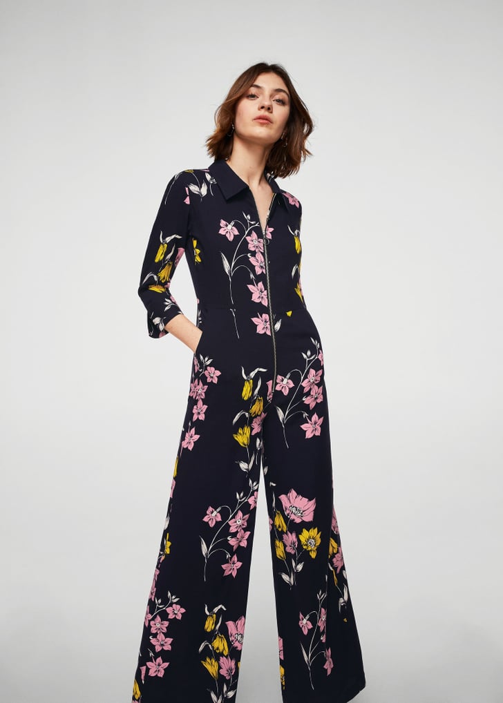 Mango Floral Print Jumpsuit | Gwyneth Paltrow Floral Jumpsuit in Mexico ...