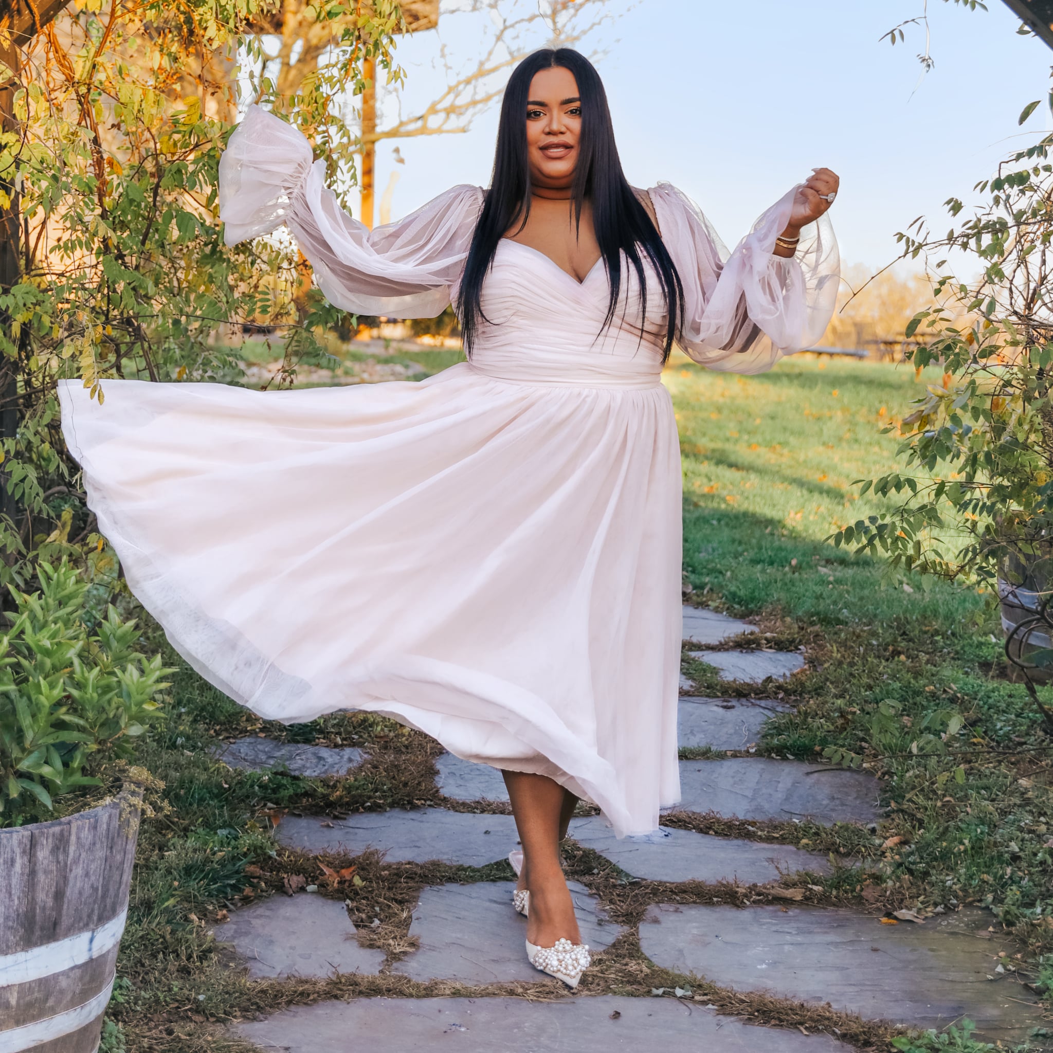 Eloquii plus 2025 size white dresses