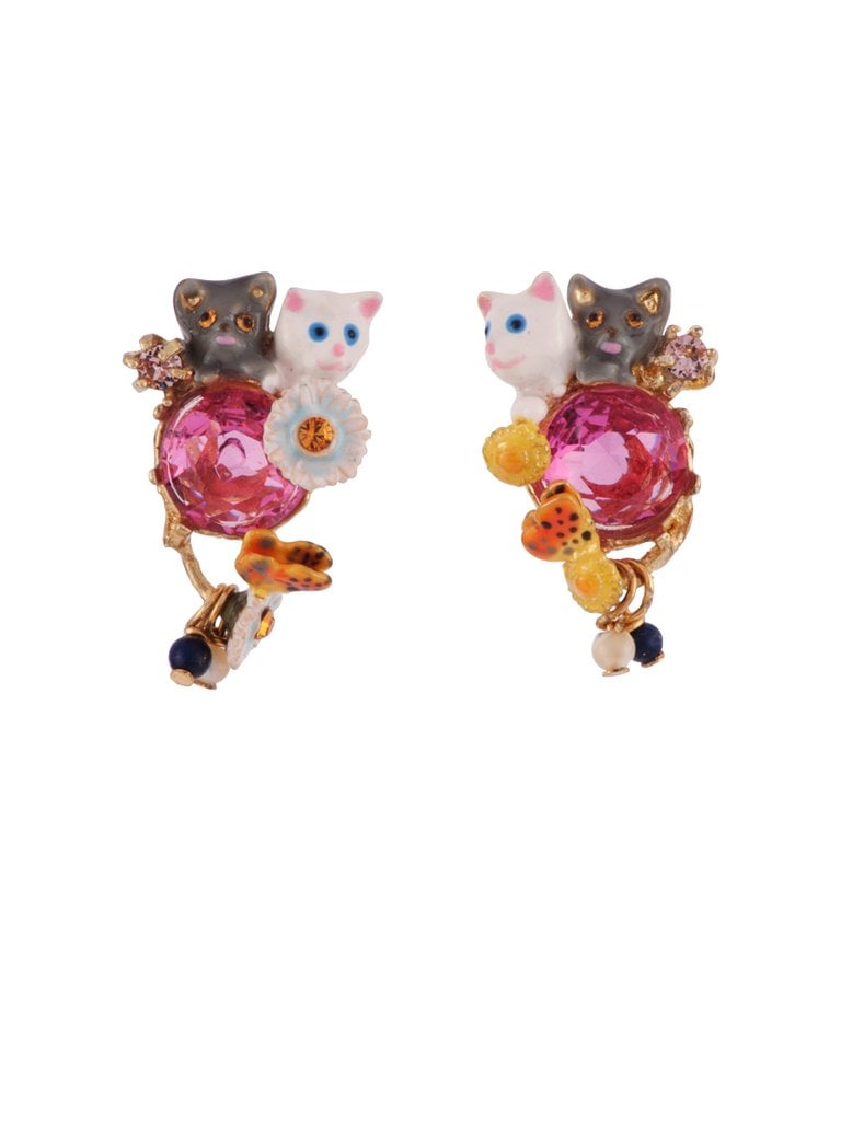 Les Néréides Cat Earrings