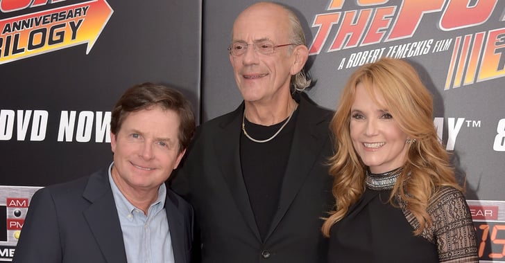 Back to the Future Cast Reunion Oct. 2015 | POPSUGAR Celebrity